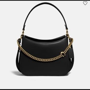 COPY - Coach Signature Chain Leather Hobo Bag